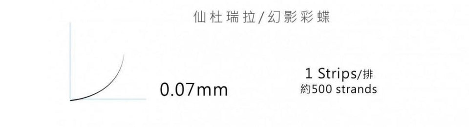 亮妍 仙杜瑞拉 幻影彩蝶 butterfly C0.07 渐层紫