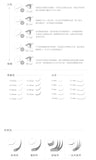 Jovisa 开花睫毛 皇家 0.07 睫毛 16排